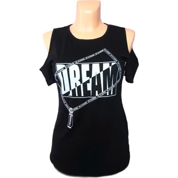Dámské tričko Dámské tričko Dream Barva: Černá, Velikost: Univerzální