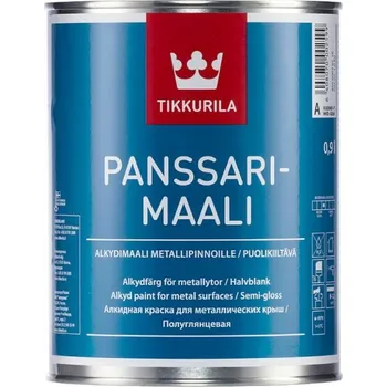 barva a nátěr na dřevo Tikkurila PANSSARIMAALI 0,9L - vzorník RAL odstín RAL: RAL 7000 VC + dárek k objednávce nad 1000Kč