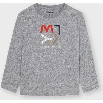 Chlapecké tričko Mayoral Tričko pro chlapečky, dlouhý rukáv šedé Mayoral 173 Rozměr: 116