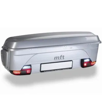 Box na tažné zařízení MFT BackBox stříbrný lesklý