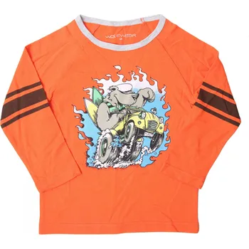 Chlapecké tričko Chlapecké tričko oranžové Wolf S2131A Velikost: 128