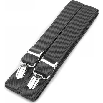 Kšandy Šle šíře 2,5 cm délka 125 cm, barva 11 šedá