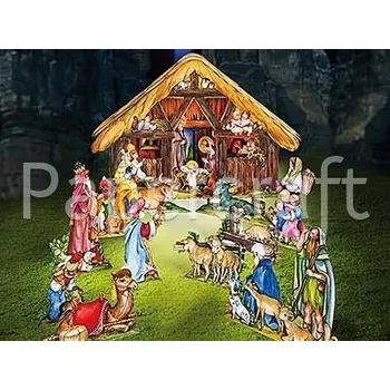 Vánoční dekorace Vánoční betlém s králi (735) - 107001540