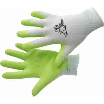Pracovní rukavice Rukavice dětské FUDGE zelené 1 pár - velikost 4