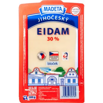 Madeta Eidam bloček 30 % 300 g