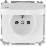 ABB 6619A-A06997 B Tango® zásuvka jednonásobná IP 44 zapuštěná bílá bez rámečku bezšroubové náhrada za 6519A-A02997 B