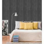 DIMEX | Vliesová tapeta na zeď Dimex Line WP-036-04 | 0,75 x 10 m | černá, bílá + Vliesová tapeta na zeď Dimex Line WP03701 v rozměru 0,75 x 10 m