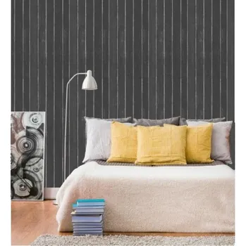 Tapeta DIMEX | Vliesová tapeta na zeď Dimex Line WP-036-04 | 0,75 x 10 m | černá, bílá + Vliesová tapeta na zeď Dimex Line WP03701 v rozměru 0,75 x 10 m