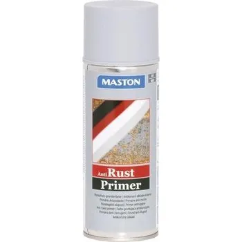 Stavebniny Maston Spraypaint Anti Rust-primer grey 400ml vysoce kvalitní antikorozní základní nátěr ve spreji