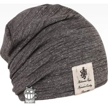 Čepice DRÁČE čepice Pastels double 39 šedý melír velikost čepic: 52-54cm (5-7 let, RDX vel.5)