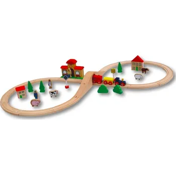 Vláček a vláčkodráha Hm Studio Babu Train