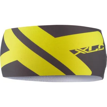 Sportovní čelenka Čelenka XLC BH-H05 antracitová/žlutá