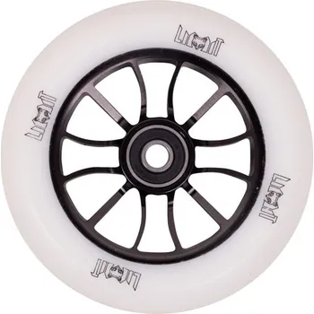 Kolečko ke koloběžce LMT Kolečka S Wheel 110 mm s ABEC 9 ložisky černo-bílá