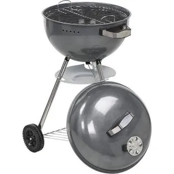 Zahradní gril BBQ Gril kotlíkový MH-37034 šedý