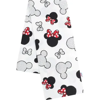 New Baby Flanelová plena s potiskem bílá 70 x 80 cm látková plena New Baby Flanelová plena s potiskem bílá 70 x 80 cm