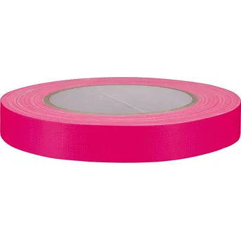 Lepicí páska Gaffa páska neonově růžová 19 mm, 25 m