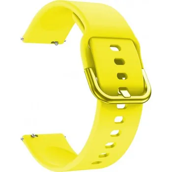 Řemínek na hodinky BSTRAP | BStrap Silicone V2 reminek na Xiaomi Amazfit GTS, yellow (SSG002C0804)