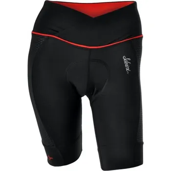 Dámské kraťasy dámské kraťasy Silvini Tinella WP1009, black/red - vel. XS 118244