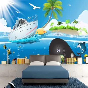 Fototapeta Solution Media 3D tapeta - Loď na moři MU1340 3 - 3D Relief - Vliesová tapeta - 320g/m2