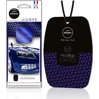 Vůně do auta Osvěžovače vzduchu AROMA PRESTIGE CARD ONYX