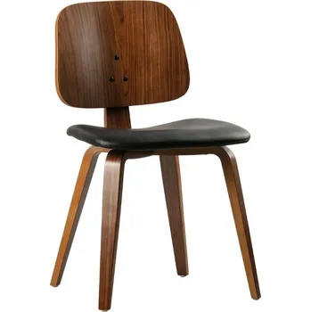 Jídelní židle WOOOD Tmavě hnědá ořechová jídelní židle Kieren