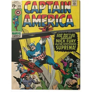 Obraz Obraz na plátně Captain America - Superman