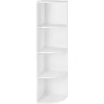 Rohová police VASAGLE Dylandy bílá