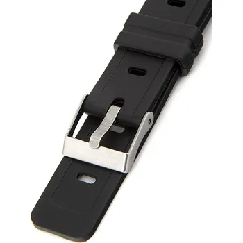 Řemínek na hodinky Plastový řemínek Mavex P068, černý