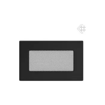 Větrací mřížka Kratki krbová mřížka 11x17 černá