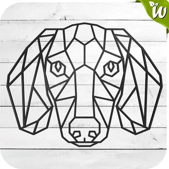 PES JEZEVČÍK dekorace Velikost: Standard