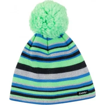 Módní doplněk dětská čepice Eisbär Trixie, zelená/modrá - vel. 55 113907
