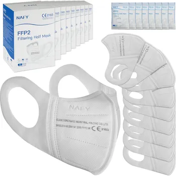 respirátor NAFY 404141 ffp2-respirátor - 500 dílů