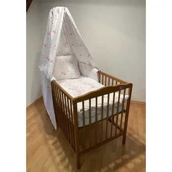 Povlečení SDS Souprava do postýlky 4D Kočičky bílá bavlna 90x130 cm