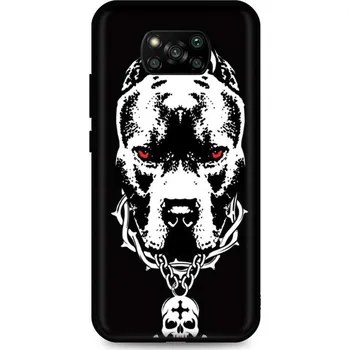 Pouzdro na mobilní telefon Kryt Xiaomi Poco X3 Pro silikon Fighting Dog (obal neboli pouzdro na Xiaomi Poco X3 Pro)