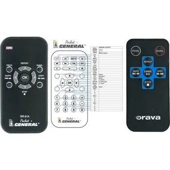Dálkový ovladač ORAVA RR-51A - dálkový ovladač, duplikát kompatibilní