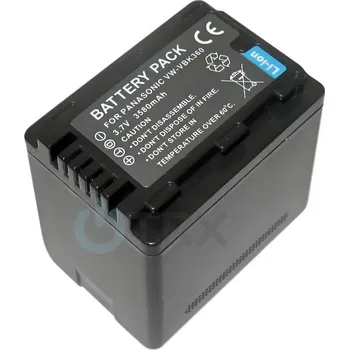 TRX baterie VW-VBK360 - 3580mAh - neoriginální (Kompatibilní s Panasonic VW-VBK360-K, VW-VBK360E-K)