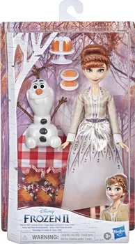 Panenka Hasbro Ledové království 2 Anna a Olaf podzimní piknik