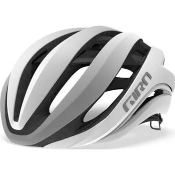 Cyklistická přilba helma Giro Aether Mips, mat white/silver, 2019 - vel. 59-63 303669
