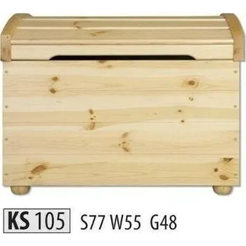 Komoda Drewmax Truhlice KS105 masiv (Barva dřeva: Olše)