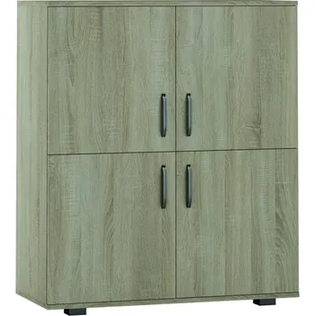 Komoda Komoda 4D dub sonoma/sonoma OLIVIA 4D