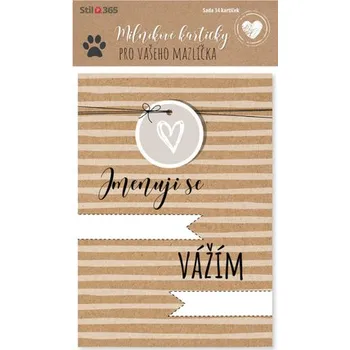 Milníkové kartičky Pro vašeho mazlíčka