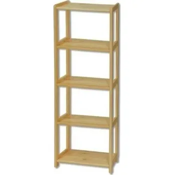 Nábytek Drewmax Regál RG123 masiv - šířka 60 cm (Barva dřeva: Gray)