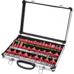 Sada 35ks fréz Extol 44040 v kufru