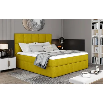 Postel EltapMeble Postel Glossy Boxspring 180x200 cm - Omega 68 (barva potahu)