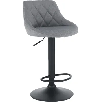 Barová židle Tempo Kondela Barová židle, šedá/černá, TERKAN
