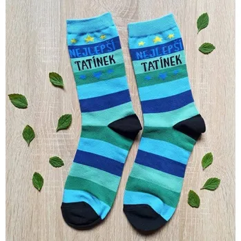 Pánské ponožky Veselé ponožky Nejlepší tatínek