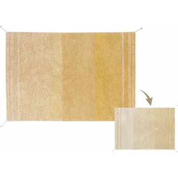 Psací stůl Koberec 170 x 240 Lorena Canals žlutý oboustranný - Reversible