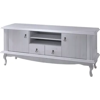 Obývací pokoj Tempo Kondela RTV stolek DA14, sosna bílá, VILAR