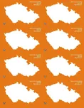 Flössler Obrysová mapa 298 x 211 mm