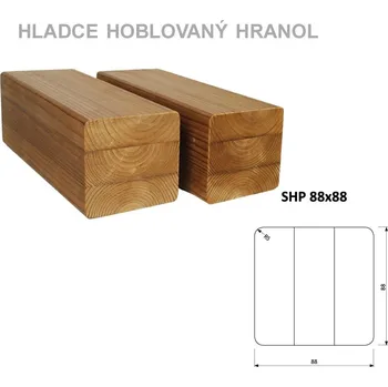 Dřevo Hranol lepený THERMOWOOD SHP 88x88, délka 3000mm (TW-PRO)